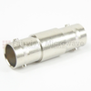 BNC Female (Jack) to BNC Female (Jack) Adapter, Nickel Plated Brass Body, High Temp, 1.2 VSWR, 75 Ohm impedance -- SM3417 - Image