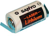 Battery, Lithium, 3 Volt, 850 MAh, Solder Tabs, 14.5 x 25.0 mm (1/2 AA) - 70157439 - Allied Electronics, Inc.