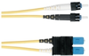 Single-Mode, 8.3-Micron Duplex Fiber Optic Cable, ST-SC, PVC, 10-m (32.8-ft.) - EFN5011-010M - Visual Sound, Inc.
