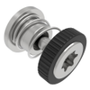 Captive Screw, M3 X 0.5 Thread, Press-in, TORX®, Knurled Black Knob - 52-A35-51-4-000 - Southco