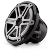 M-Series 10-inch Marine Subwoofer Driver for Infinite-Baffle Use (250 W, 4 &Icirc;&copy;) - Titanium Sport Grille - M10IB5-SG-TB - JL Audio, Inc.