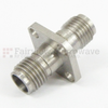 1.85mm Female (Jack) to 1.85mm Female (Jack) 4 Hole Flange Adapter, 1.33 VSWR -- SM3928 - Image