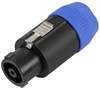 Speaker / Loudspeaker Audio Connector, Plug, 8, Cable Mount, Plastic Body, Silver Plated Contacts Rohs Compliant Neutrik - 46WX3081 - Newark, An Avnet Company