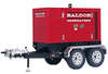 Baldor TS25T - 20kW Industrial Towable Generator w/ Trailer -- Model TS25T