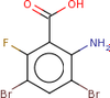 2-Amino-3,5-dibromo-6-fluorobenzoic acid - 4657-B-X0 - SynQuest Laboratories, Inc.