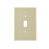 1-Gang Toggle Wall Plates, Thermoplastic Medium Size Glossy Finish - 3011M - Suzhou Ele Mfg Co., Ltd.