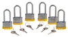Yellow Key Retaining Steel Padlocks - 118982 - Brady Corporation