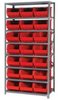 Quantum Storage Systems Giant Open Hopper Storage Units - 52658 - U.S. Plastic Corporation
