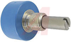 Pot;Conductive Plastic;1 Kilohms;Panel;1 Turns;1 W;Linear;Dia-Shaft 0.2497