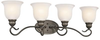 Bathroom Fixtures-Four Lights - 600664 - Light Center (The)