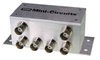 6 Ways Power Splitter, 1 - 200 MHz, 75Ω -- ZFSC-6-1-75+ - Image