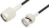 TNC Male to BNC Male Cable 36 Inch Length Using RG174 Coax - PE3C3400-36 - Pasternack