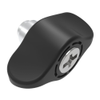 Captive Screw, 6-32 Thread, Flare-in, Phillips/Slot Combination, Wing Knob, Black - 4C-PS-06-1F1-W000 - Southco