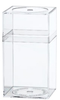 Clear Plastic Boxes with Lids -- 55374 - Image