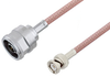 N Male to BNC Male Cable 24 Inch Length Using RG142 Coax - PE3W00140-24 - Pasternack