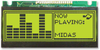 Lcd, 122X32, Stn, Led B/l, Black On Yellow/green; Resolution Midas - 99W1328 - Newark, An Avnet Company