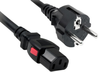 Power Cord, Cee 7/7 Plug-Iec C13, 8.2Ft; Connector Type A Quail Electronics - 72AC4347 - Newark, An Avnet Company