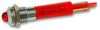 Led Panel Mount Indicator, Satin Chrome Bezel, Red, 8 Mm, 230 Vac, 3 Ma, 22 Mcd, Ip67 Rohs Compliant Cml Innovative Technologies - 26M6162 - Newark, An Avnet Company