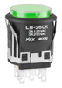 Pushbutton Switches - LB26CKW01-5F-JF - Powell Electronics, Inc.