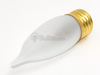60 Watt, 130 Volt Frosted Bent Tip Decorative Bulb - 409060 - bulbs.com