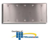 Leviton Commercial Grade Standard Size 5-Gang Blank Plate.. - 84065-40 - TelephoneStuff.com