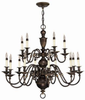 4417OB Mid. Chandeliers-Candle - 791285 - Capital Lighting, Inc.