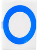 ToughStripe Die-Cut Blue Letter O - 121779 - Brady Corporation