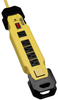 Protect It! 6-Outlet Industrial Safety Surge Protector, 15-ft. Cord, 2700 Joules, Cord Wrap, Hang Holes -- TLM615SA - Image