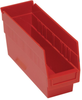 Store-More 6 Shelf Bin, Red; Bin Colour Quantum Storage - 44AC6820 - Newark, An Avnet Company