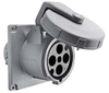 Marine Ps Receptacle, 3P4W, 100A 125/250V; Product Range Hubbell Wiring Devices - 35B1462 - Newark, An Avnet Company