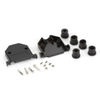 Solder Shells, Hoods, 50-Pack, DB25, Plastic - FA030-R2-50PAK - Visual Sound, Inc.