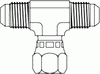 JIC Swivel Branch Tee -- FG6600-16-16-16 - Image