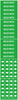 Brady B-946 White on Green Vinyl Self-Adhesive Pipe Marker - 2 1/4 in Height - 1/2 in Character Height - 2 3/4 in Length - Printed Msg = BOILER WATER with Right Arrow - 7034-3C - 754476-81489 - R. S. Hughes Company, Inc.