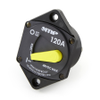Mechanical Products 875P11202 Marine-Rated Panel Mount High-Amp Circuit Breaker, Type III, 120A, 48VDC -- 49121