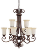 3029BB-251 Mid. Chandeliers-Glass Up - 782890 - Capital Lighting, Inc.