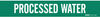 Self-Sticking Vinyl Pipe Marker - 7226-1 - Brady Corporation