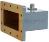 WR-430 to Type N Female Waveguide to Coax Adapter CPR-430F with 1.7 GHz to 2.6 GHz L Band in Aluminum, Paint -- FMWCA1068
