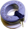 CSL Series miniature open-loop current sensor, 100 A sensed current, sink or source output, through-hole, operates on ac or dc current, bottom mount -- CSLT6B100 - Image