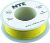 Hook Up Wire, 25Ft, 22Awg Copper, Yellow; Jacket Material Nte Electronics - 33C7237 - Newark, An Avnet Company