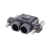 2 Pos. Female SIL Cable Housing, Thumbscrews - KA1-2010298F1 - Harwin Plc