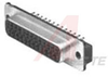 Connector, AMPLIMITE, Receptacle, 9 Pos, Size 1, Vertical, Action Pin - 70086091 - Allied Electronics, Inc.