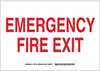 Fire Safety Sign - 127152 - Brady Corporation