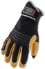 Ergodyne Proflex 750 Black/Tan Small EVA Foam/Kevlar/Neoprene/Spandex Full Fingered Work & General Purpose Gloves - Uncoated - 720476-16442 - 720476-16442 - R. S. Hughes Company, Inc.