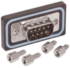 Waterproof panel mount solder cup d-sub DB9M - DSB00087 - MilesTek Corporation