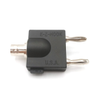 BNC Female to Double Banana Plug, Adapter - 9225 - E-Z-HOOK, a division of Tektest, Inc.