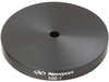 Magnetic Base Plate, Utility, 4 lb. Holding Force, 1/4-20 (M6) CLR. - MB-1 - Newport MKS