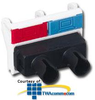 Siemon MAX Fiber Adapter Flat Module with 1 Duplex SC.. - MX-F-S2-02 - TelephoneStuff.com