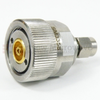 Precision 3.5mm Male (Plug) to 7mm Adapter, Passivated Stainless Steel Body, 1.15 VSWR -- SM3358 - Image