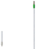 General-Purpose 10' Lighted Warning Whip w/ Quick Disconnect Base No Flag - FS10L-QD-NF - Checkers