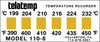 110-8 TEMP RECORDER 390-450F - 110-8 - Telatemp Corporation